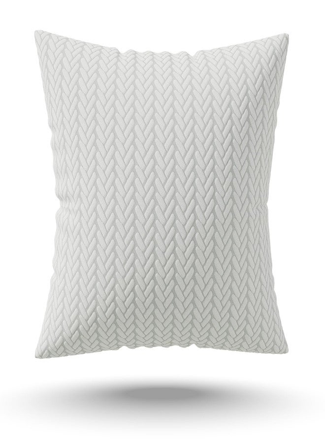 Nolan Interior Magic Sofa Cover - Wheat Pillow Couch Cover - Pet Proof, Easy Install, Stretchy Slipcover - Chrome Grey - Image 1